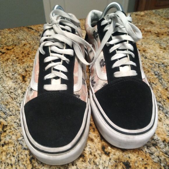 Vans Off The Wall Old Skool California Poppy Multicolor Skate Shoes Sz M 7.5 W 9 - Picture 9 of 12